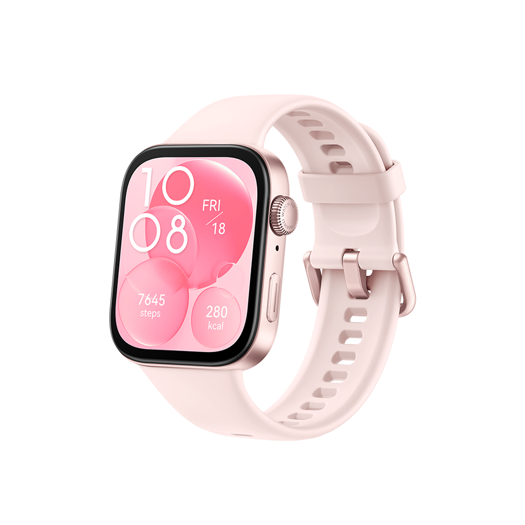 Huawei Watch FIT 3 Nebula Pink Fluoroelastomer Strap Huawei Watch FIT 3 Nebula Pink Fluoroelastomer Strap